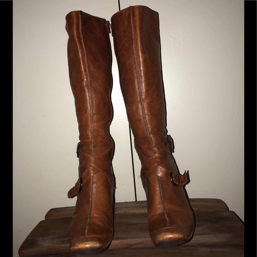 Leather Boots